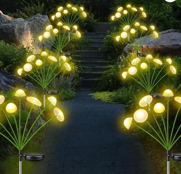 Jellyfish Mushroom Lights (Solar chargeable LEDs)