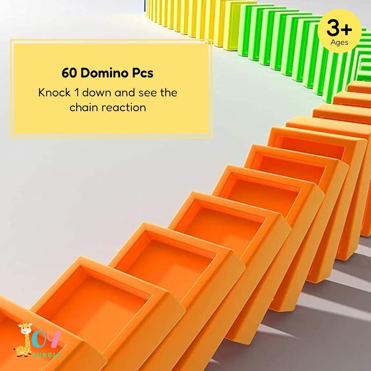 Train Domino Toy Set