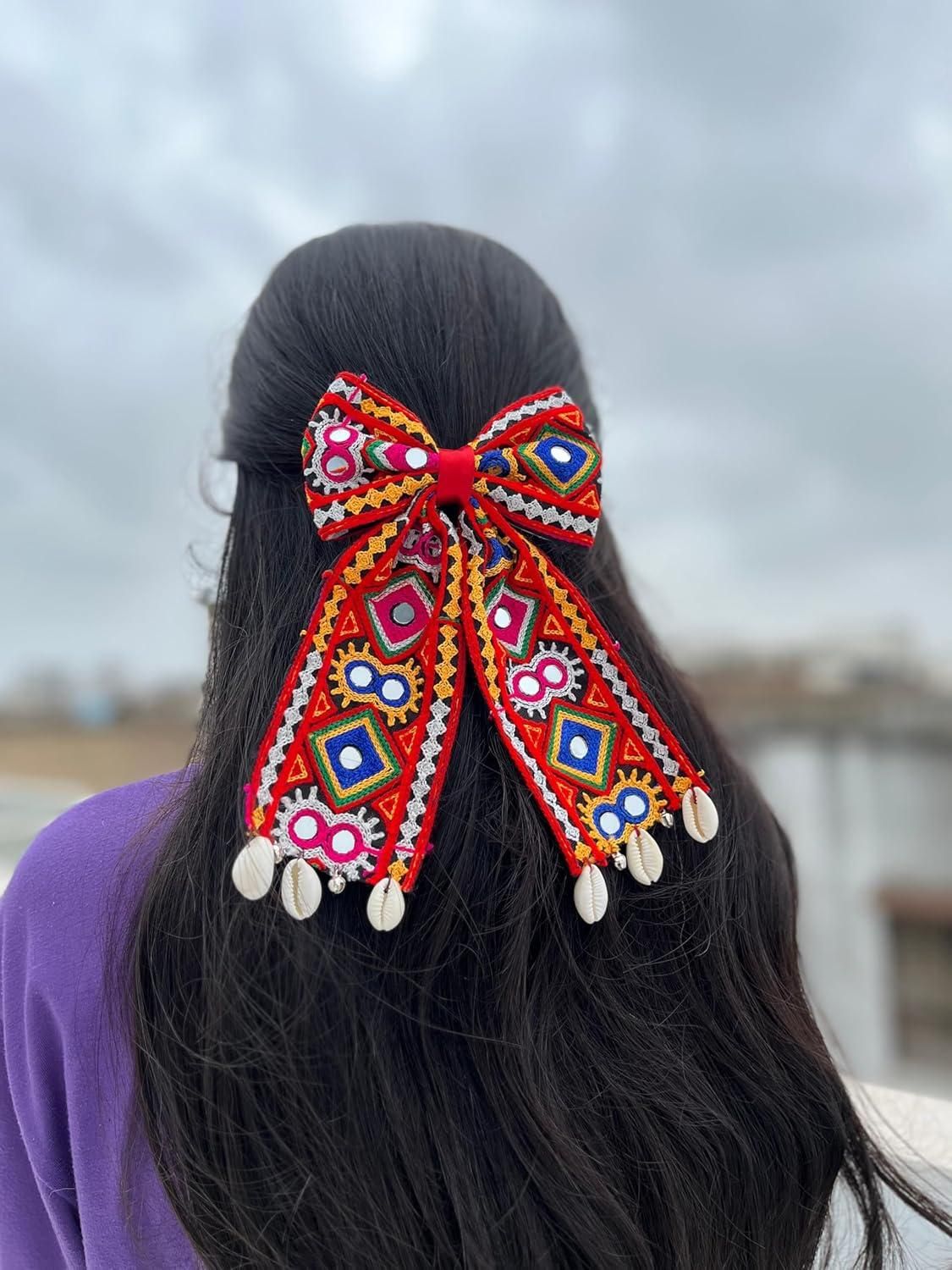 Navaratri Bow hair Accessories