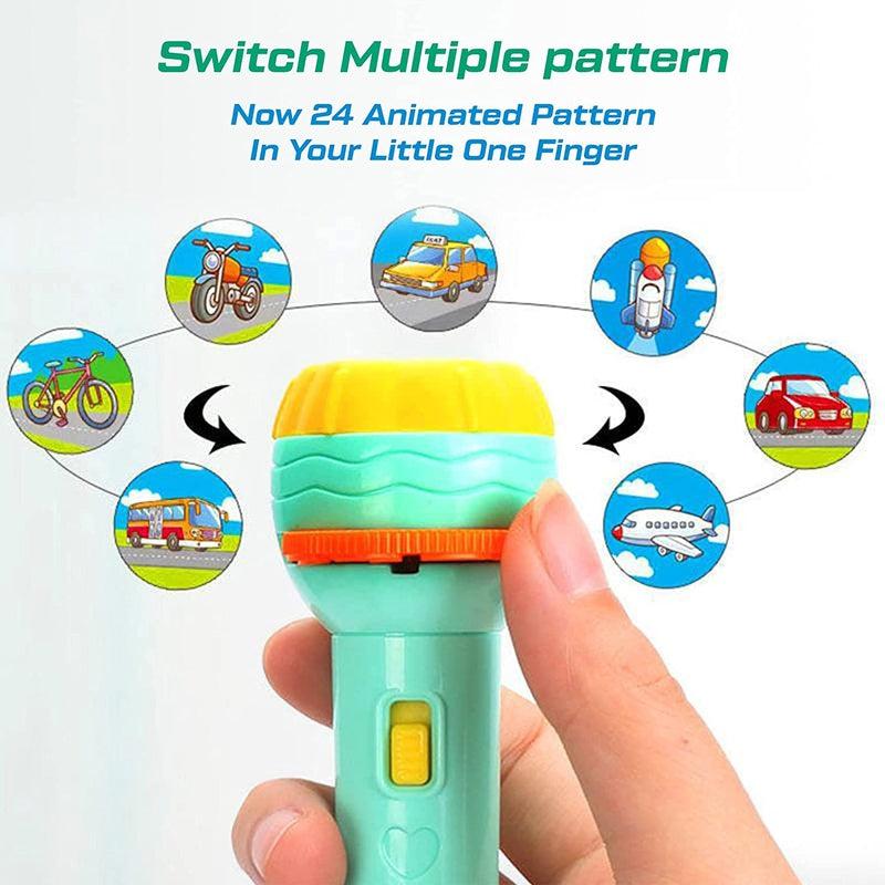 Slide Flashlight Kids Torch