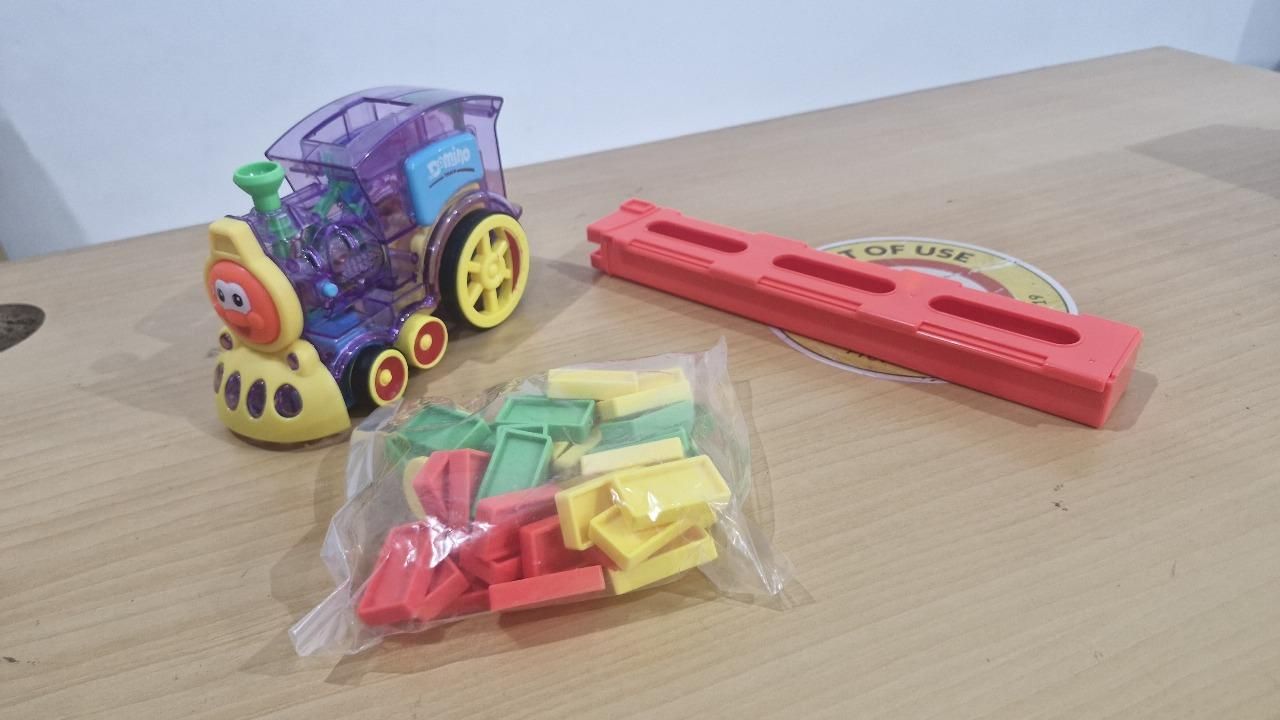 Train Domino Toy Set