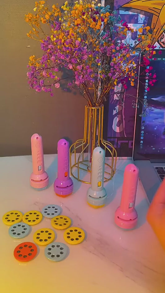 Slide Flashlight Kids Torch