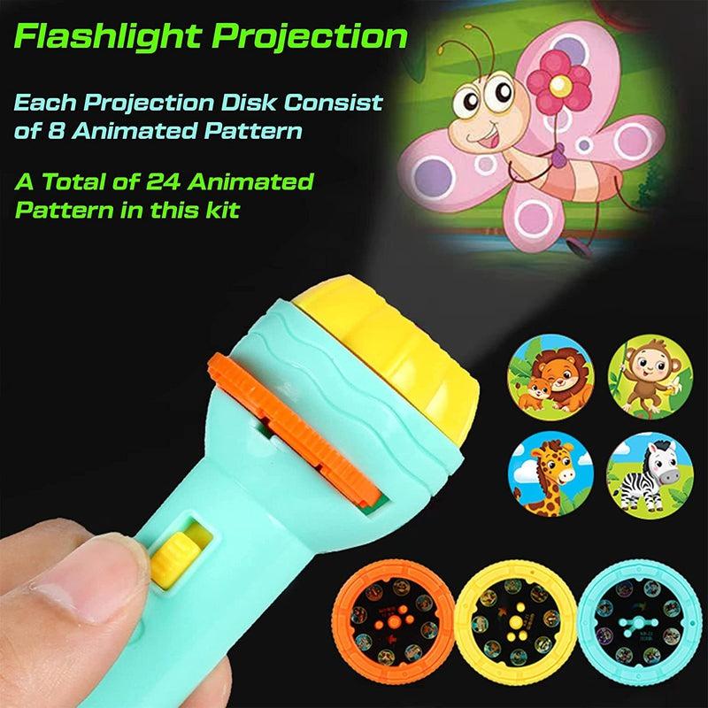 Slide Flashlight Kids Torch