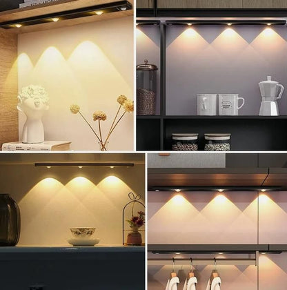 LED Passive Infrared (PIR) Motion Sensor light panel (USB Rechargeble)