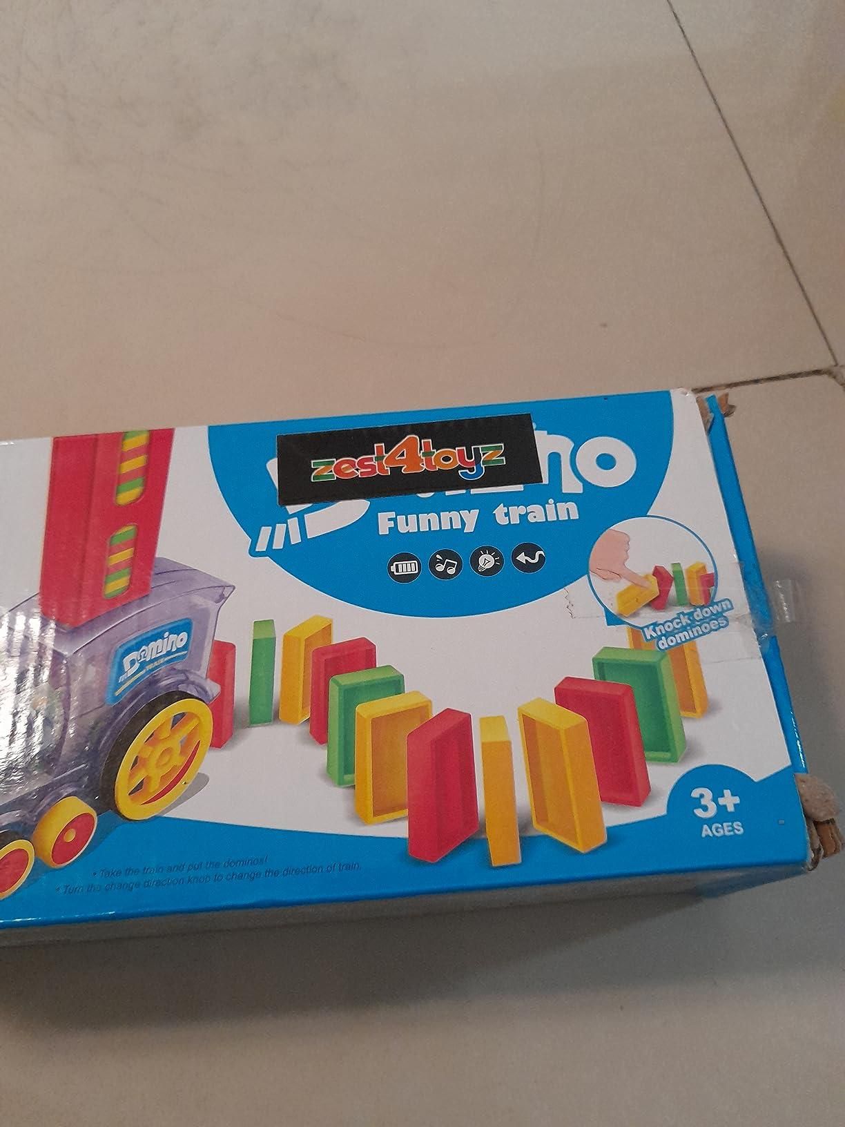 Train Domino Toy Set