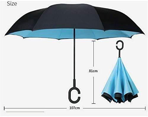 Reverse-folding Umbrella