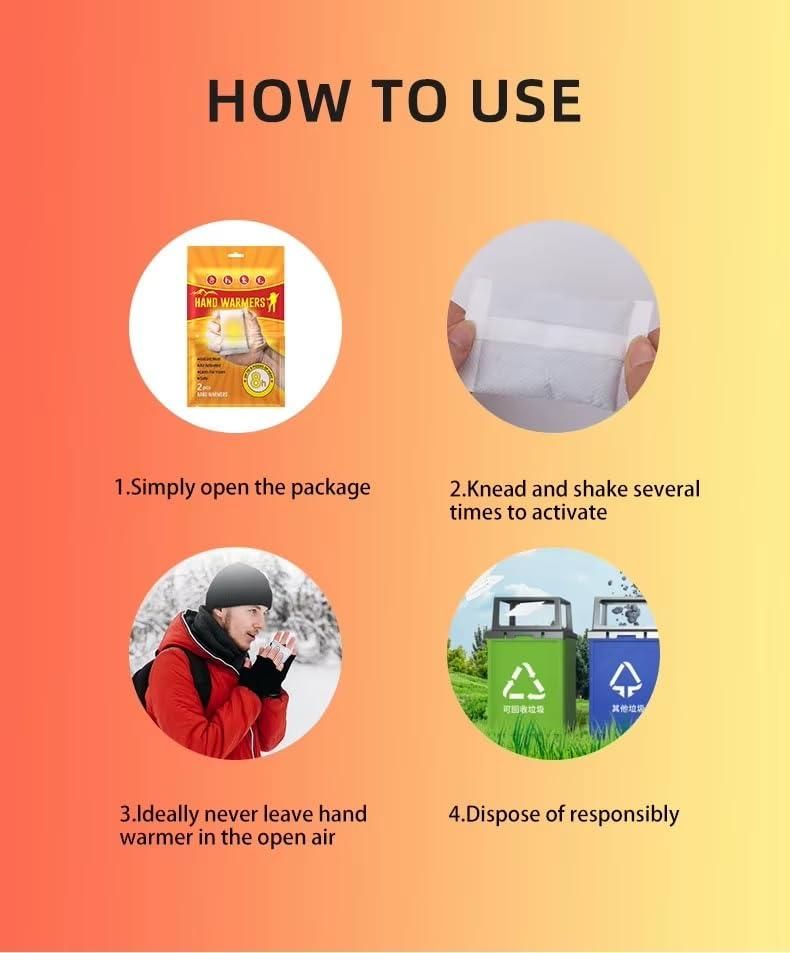 Disposable Hand, Foot & Toe Warmers