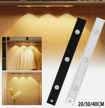 LED Passive Infrared (PIR) Motion Sensor light panel (USB Rechargeble)