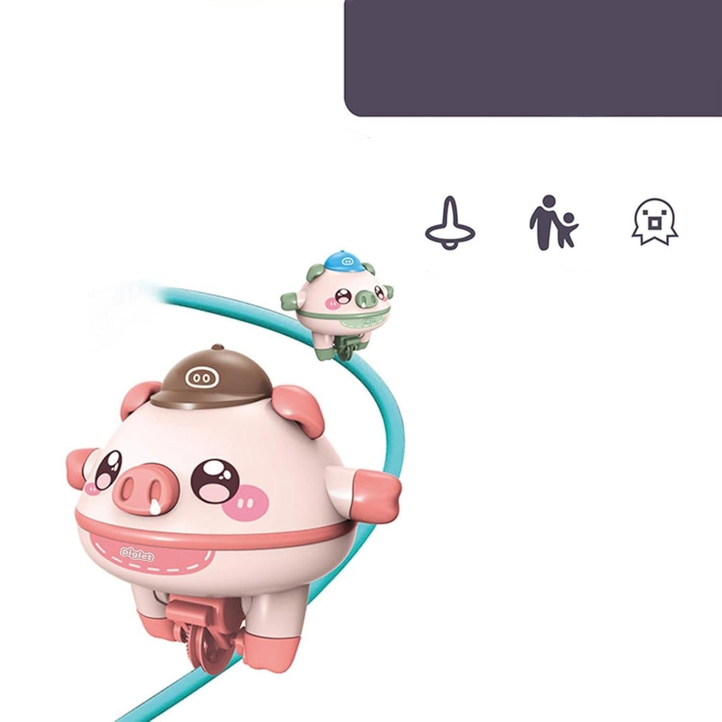 Tightrope Walking Tumbler Piglet