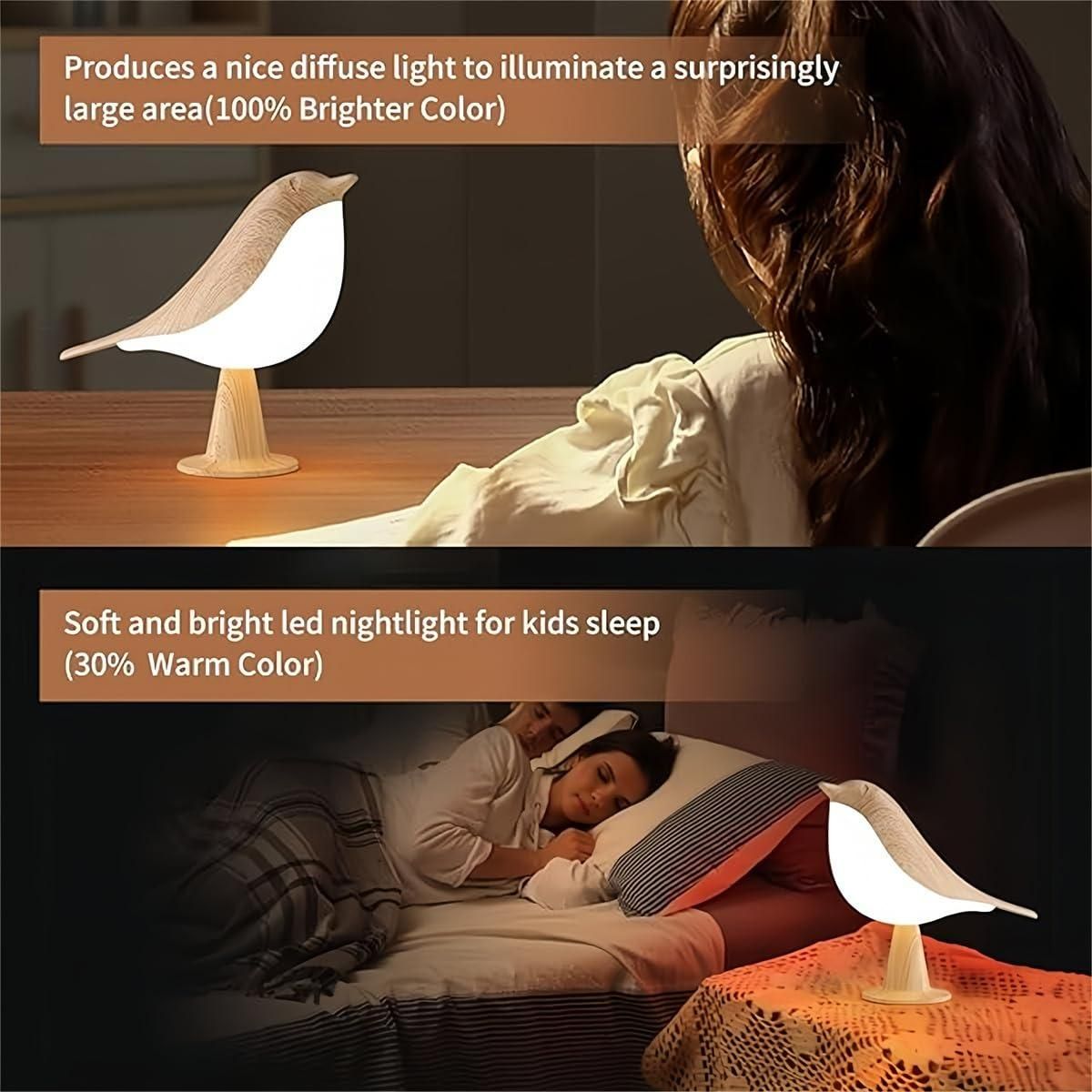 Bird Table Lamp LED