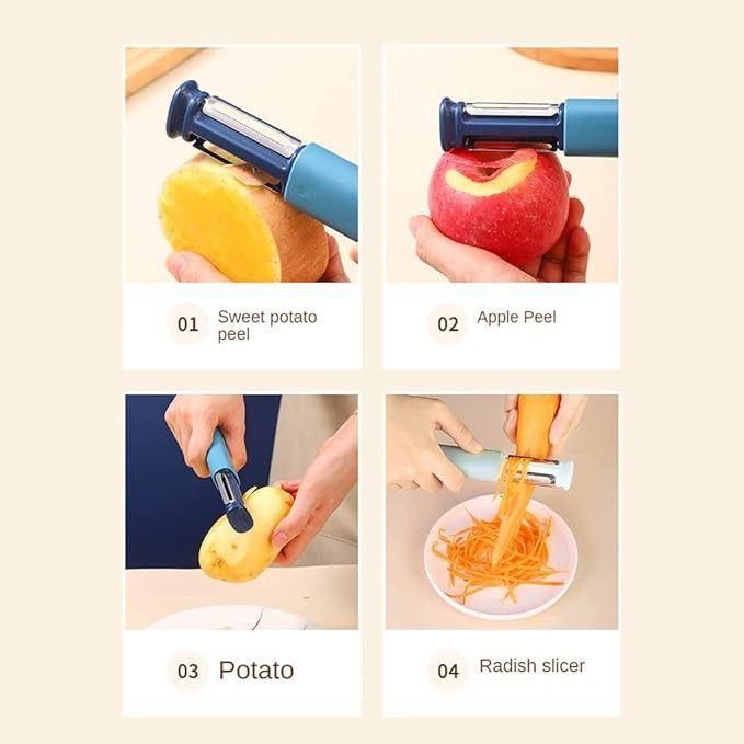 Kitchen Peeler and Knife Sharpener