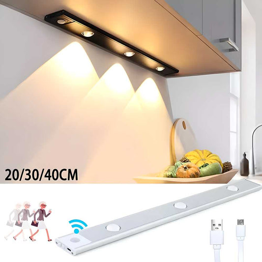 LED Passive Infrared (PIR) Motion Sensor light panel (USB Rechargeble)
