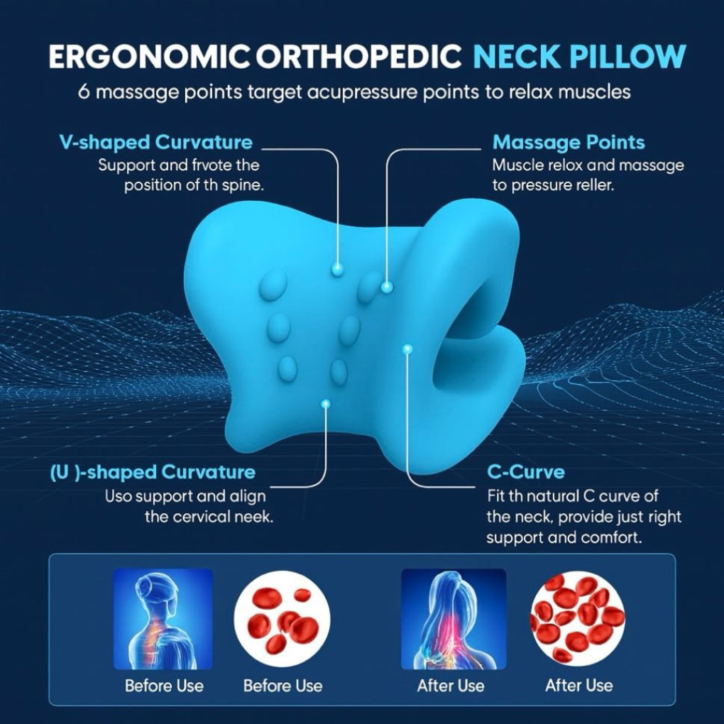 Cervical neck stretcher