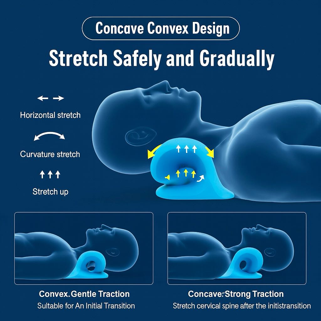Cervical neck stretcher