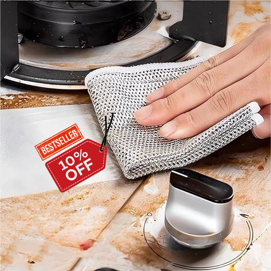 Multipurpose Wire Dishwashing Rags (Pack of 10)