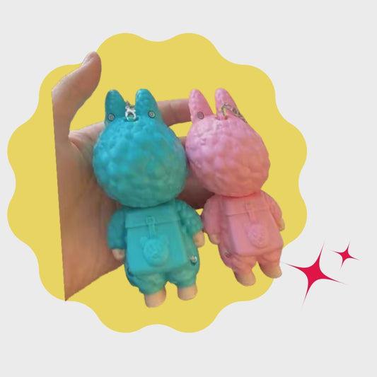 Labubu Dynamic Keychain